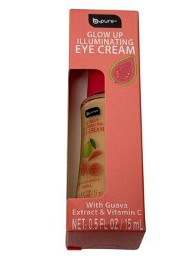 B Pure Glow Up Illuminating Eye Cream Vitamin C Guava 0.5 oz Brightening